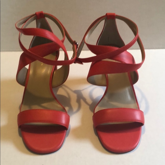 NIB Ann Taylor Connie leather block heel size 8 - Picture 3 of 8